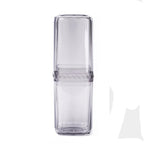 2-in-1 Reise-Waschset Multifunktions-Reisewaschbecher Zahnpasta Zahnbürste Split-Flasche Aufbewahrungsbox