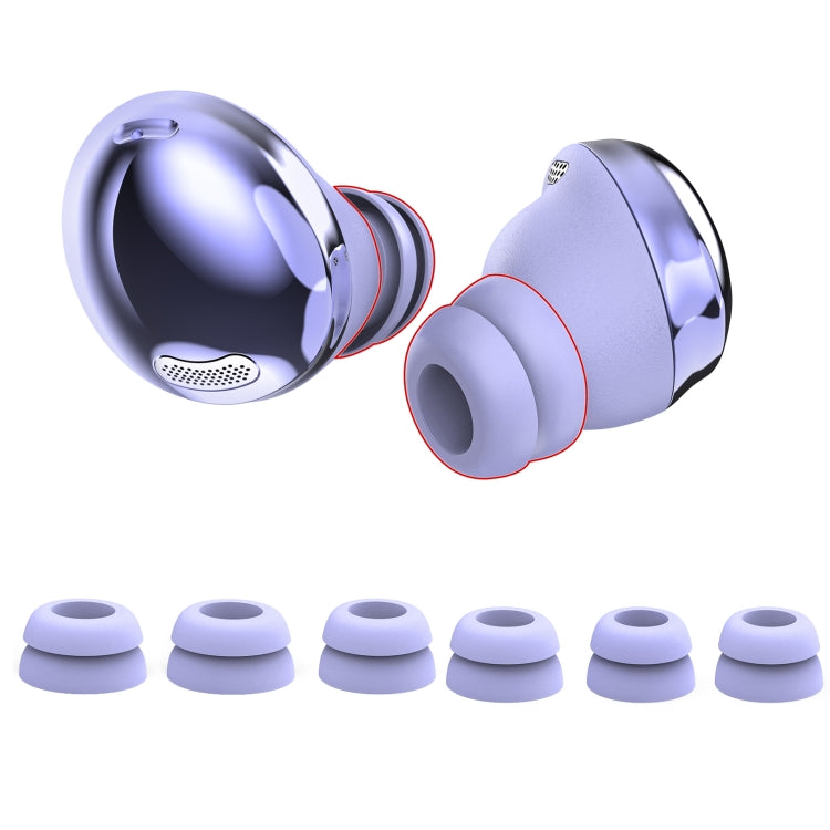 Für Samsung Galaxy Buds Pro AhaStyle PT168 Silikon Ohrhörer-Ohrmuscheln, S, M, L, S+M+L