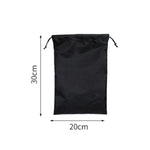 4-in-1 tragbare, wasserdichte Reisetasche aus Nylon mit Kordelzug, Kleidersack, 20 cm x 30 cm, 27 cm x 34 cm, 34 cm x 39 cm, 46 cm x 57 cm