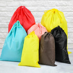 4-in-1 tragbare, wasserdichte Reisetasche aus Nylon mit Kordelzug, Kleidersack, 20 cm x 30 cm, 27 cm x 34 cm, 34 cm x 39 cm, 46 cm x 57 cm
