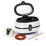 VGT-800 600ml Low Noise Vacuum Cleaner Ultrasonic Cleaner with SUS304 Tank for Home Jewelry Eyeglass Watch, UK Plug, EU Plug, US Plug