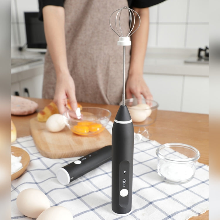 Küchen-Elektro-Handmixer für Eier, Milch und Kaffee, Edelstahl-Mini-Handmixer, Handmixer