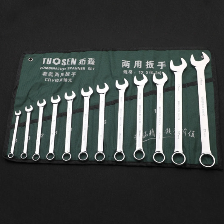 TUOSEN Manuelles Hardware-Werkzeug Öffnungs Pflaumenblüten-Dual-Verwendungs-Schlüsselsatz, 10 in 1, 12 in 1, 14 in 1, 15 in 1