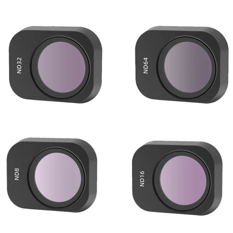 JSR Filter für Mini 3 Pro Kamera: 3-in-1 CPL+ND8+ND16, 4-in-1 Stern+CPL+ND8+ND16, 4-in-1 ND8+ND16+ND32+ND64, 4-in-1 ND8-PL+ND16-PL+ND32-PL+ND64-PL, 6-in-1 UV+CPL+ND8+ND16+ND32+ND64