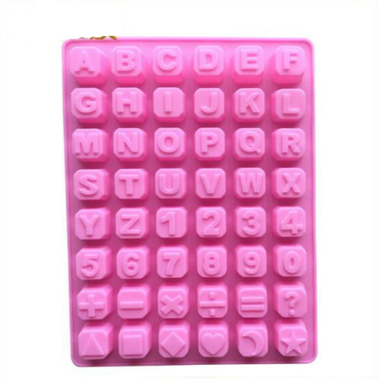 Sternform Englisches Alphabet Silikon-Schokoladenform DIY Eis Handgemachte Seifenform, Sternform Englisches Alphabet