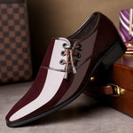 Spitze Business-Herren-Lederschuhe glänzend, 38, 39, 40, 41, 42, 43, 44, 45, 46, 47, 48