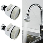 2 Stück Wasserhahn-Booster-Dusche, Anti-Spritz-Sprühzubehör, Küchenarmatur, wassersparender Einstellfilter, Wasserhahn-Booster-Dusche