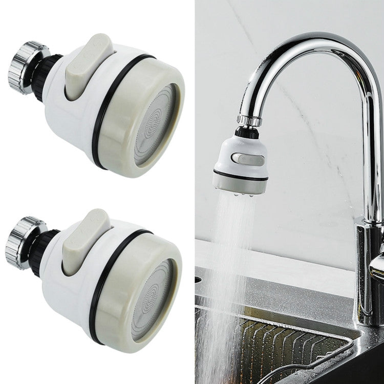 2 Stück Wasserhahn-Booster-Dusche, Anti-Spritz-Sprühzubehör, Küchenarmatur, wassersparender Einstellfilter, Wasserhahn-Booster-Dusche