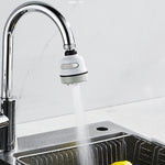 2 Stück Wasserhahn-Booster-Dusche, Anti-Spritz-Sprühzubehör, Küchenarmatur, wassersparender Einstellfilter, Wasserhahn-Booster-Dusche