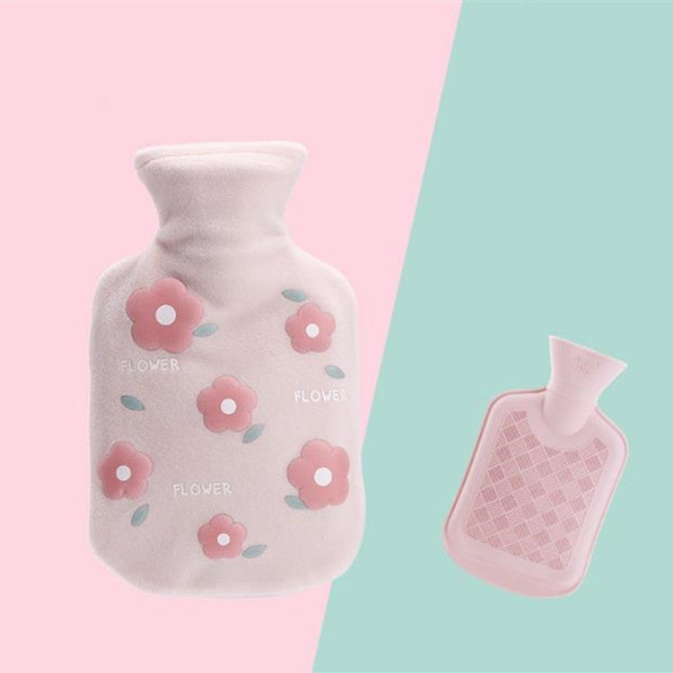 Cartoon Blumen Plüsch Wärmflasche Beutel Injektionswasser Handwärmer
