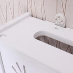 WLAN-Routerbox, PVC, Wandmontage, Regal, Hängebrett, Halterung, Aufbewahrungsbox, 41x23x8,5cm