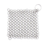 Quadratischer Edelstahl-Topfkratzer aus Gusseisen, Bürste, Reiniger, Küchenwerkzeug für zu Hause, 4×4 Zoll, 5×5 Zoll, 6×6 Zoll, 7×7 Zoll, 8×8 Zoll, 8×6 Zoll