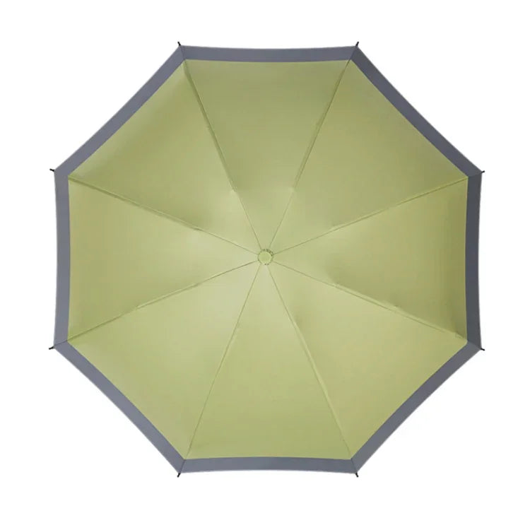 LY-0621 Fünffacher achtspeichiger Regenschirm, einfacher schwarzer Kleber, Sonnenschutzschirm, achtspeichiges Kurkuma, achtspeichiges Mittsommerrosa, achtspeichiges Dunstblau, achtspeichiges Matchagrün, achtspeichiges Marineblau, achtspeichiges Tintengrün