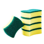 10 Stk. Magischer Schwamm Radiergummi Reiniger Küche Reinigungs-Scheuertuch Geschirrspülung Küchenreinigungswerkzeuge, 10x8x3cm, Taillenform, 10x8x3cm, Quadrat