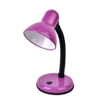 Vintage Eisen LED Schreibtischlampe Druckknopfschalter Augenschutz Leselicht Tischlampen