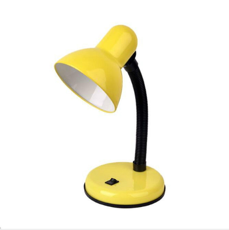 Vintage Eisen LED Schreibtischlampe Druckknopfschalter Augenschutz Leselicht Tischlampen