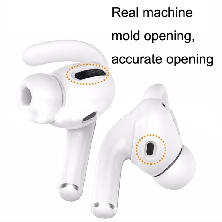 30 Stück Ultra-dünne Ohrhörer-Ohrkappen für Apple Airpods Pro, mit Ohrbügeln