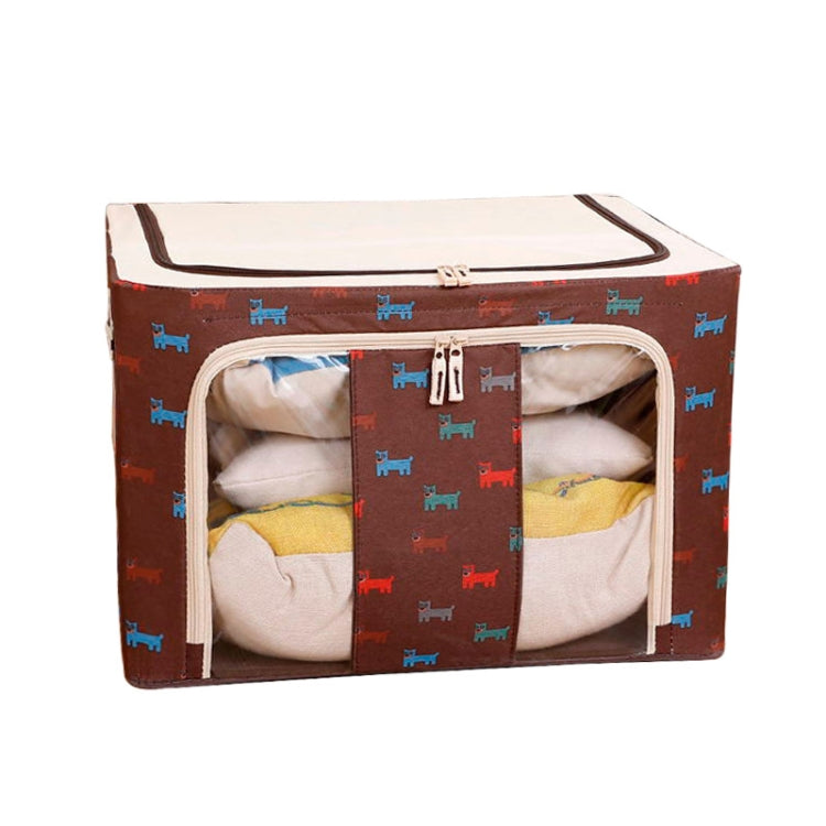 Faltbare Aufbewahrungsbox Vliesstoff mit Reißverschluss Feuchtigkeitsbeständige Kleideraufbewahrungsbox, 44L 50x40x22cm, 55L 50x40x28cm, 66L 50x40x33cm, 80L 60x40x32cm, 100L 60x42x40cm, 125L 70x42x40cm