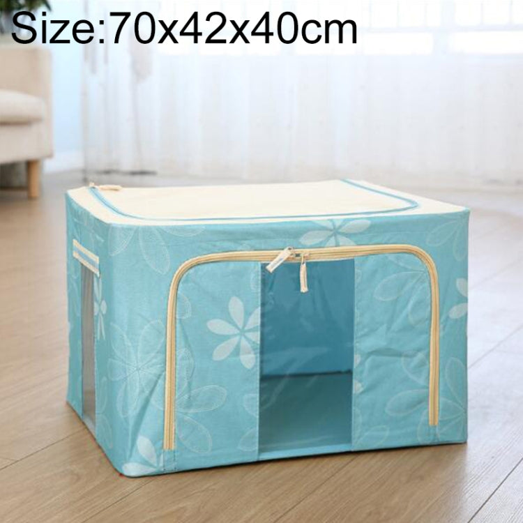 Faltbare Aufbewahrungsbox Vliesstoff mit Reißverschluss Feuchtigkeitsbeständige Kleideraufbewahrungsbox, 44L 50x40x22cm, 55L 50x40x28cm, 66L 50x40x33cm, 80L 60x40x32cm, 100L 60x42x40cm, 125L 70x42x40cm