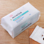 MONKIDS KS037 Einweg-Gesichtstuch, reine Baumwolle, verdicktes Perlen-Reinigungstuch, 100 Blatt, Perlenstruktur