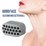 3-teiliges Set Masseterball-Trainer der 4. Generation zur Stärkung der Gesichtsmuskulatur, Silikon-Gesichtsstraffungsgerät, 4. Generation (Weiß), 4. Generation (Schwarz), 4. Generation (Grau)