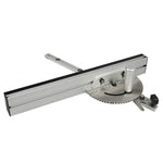 Holzbearbeitungs-Schiebelineal Schiebetisch-Säge Messwerkzeug, Einzelner Zapfen, Aluminiumgriff, Kupfergriff, Aluminiumgriff + Zapfen, Aluminiumgriff + Zapfen + Anschlag, Kupfergriff + Zapfen + Anschlag, Aluminiumgriff + 450mm + Anschlag