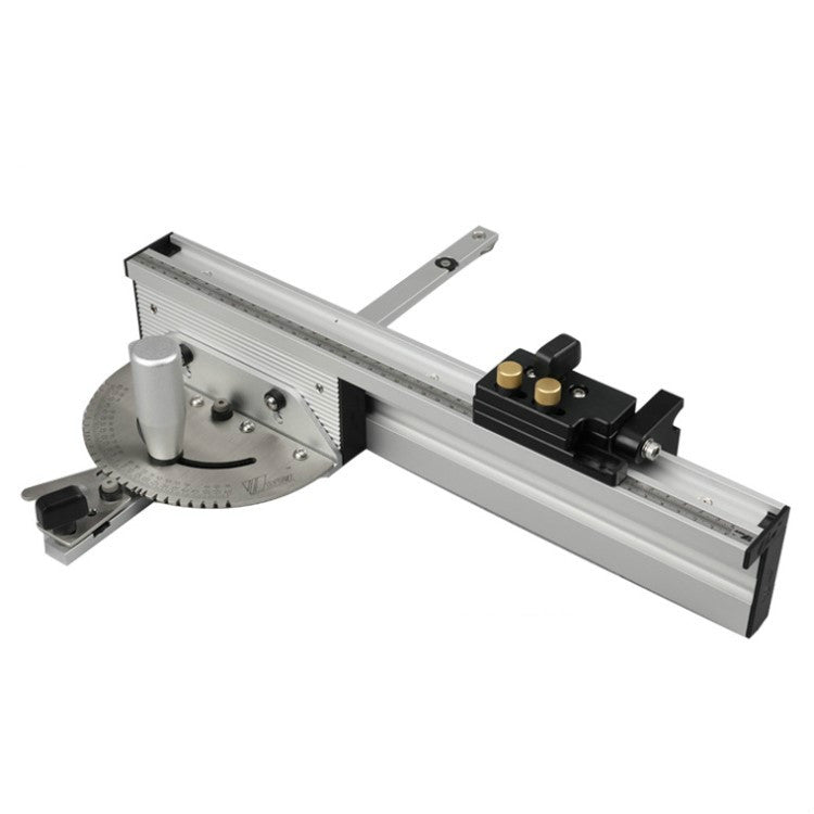Holzbearbeitungs-Schiebelineal Schiebetisch-Säge Messwerkzeug, Einzelner Zapfen, Aluminiumgriff, Kupfergriff, Aluminiumgriff + Zapfen, Aluminiumgriff + Zapfen + Anschlag, Kupfergriff + Zapfen + Anschlag, Aluminiumgriff + 450mm + Anschlag