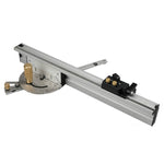 Holzbearbeitungs-Schiebelineal Schiebetisch-Säge Messwerkzeug, Einzelner Zapfen, Aluminiumgriff, Kupfergriff, Aluminiumgriff + Zapfen, Aluminiumgriff + Zapfen + Anschlag, Kupfergriff + Zapfen + Anschlag, Aluminiumgriff + 450mm + Anschlag