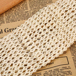 Natürlicher Sisal langer Reibtuch mit Griff Bade-Streifen Pflanzenfaser Bade-Wischtuch, Sisal langer Reibtuch