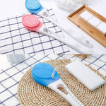 Elektrische verstellbare Badewanne SPA Massagebürste Vollautomatische Badewannenbürste Rückenbürste Langstiel-Badebürste, 45,8 cm x 8,5 cm x 4 cm