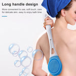 Elektrische verstellbare Badewanne SPA Massagebürste Vollautomatische Badewannenbürste Rückenbürste Langstiel-Badebürste, 45,8 cm x 8,5 cm x 4 cm