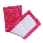 Korallen-Fleece-Kopf, gepolsterter, flacher Ersatz-Haushaltsreinigungs-Wischmopp-Tuchlappen