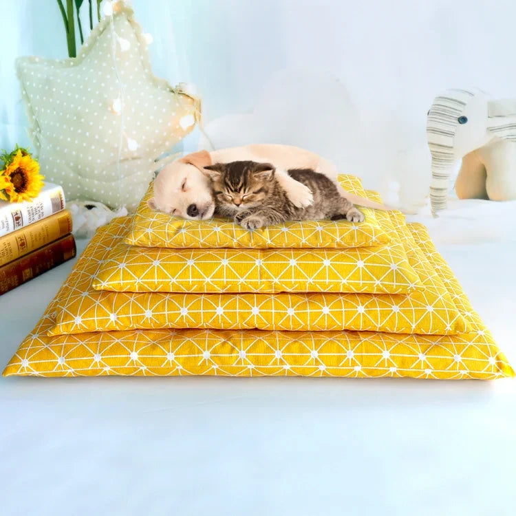 Dicke, warme Winter-Schlafmatte für Haustiere, Katzen- und Hundebett, L, XL
