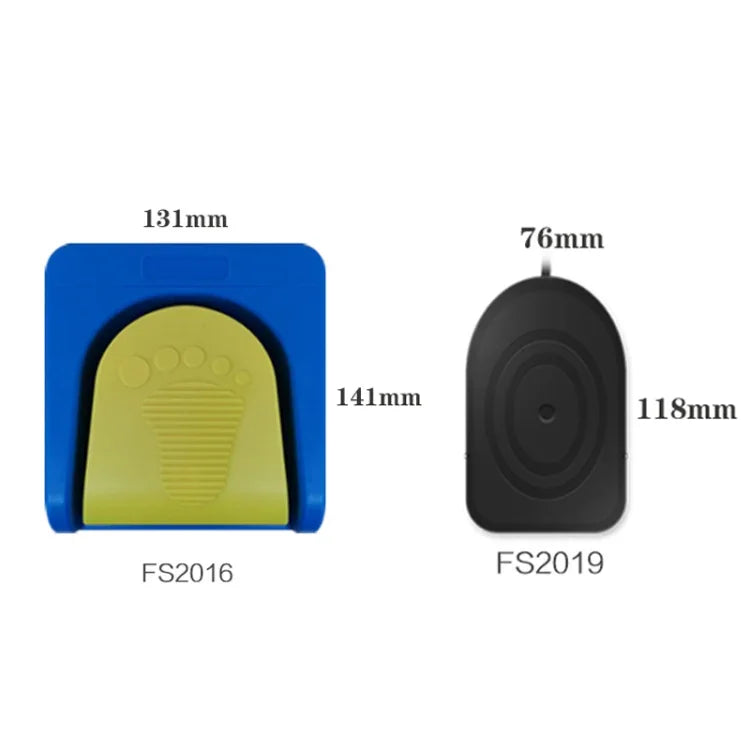 Pcsensor USB-Fußpedal-Steuerschalter-Tastaturadapter für Computer, FS2016, FS2019