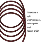 Rot und Schwarz Netz TRS 6,35mm Stecker zu Caron Buchse Mikrofon XLR Balanced Kabel, 0,5m, 1m, 1,8m, 3m, 5m, 8m, 10m, 12m, 15m, 20m, 25m, 30m