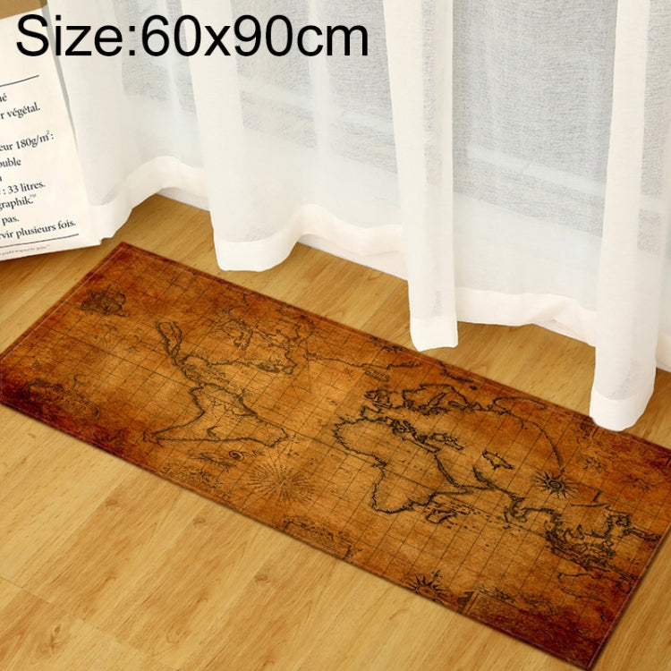 Weltkarte Teppiche Teppich Schlafzimmer Kinder Baby Spiel Krabbelmatte Memory Foam Teppich, 40x60cm, 40x120cm, 60x90cm, 60x180cm