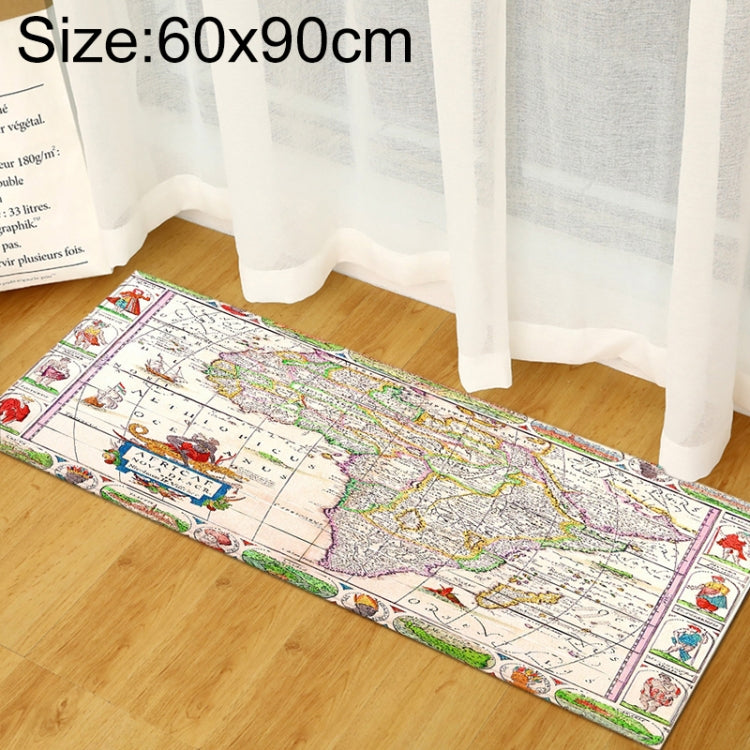 Weltkarte Teppiche Teppich Schlafzimmer Kinder Baby Spiel Krabbelmatte Memory Foam Teppich, 40x60cm, 40x120cm, 60x90cm, 60x180cm