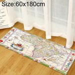 Weltkarte Teppiche Teppich Schlafzimmer Kinder Baby Spiel Krabbelmatte Memory Foam Teppich, 40x60cm, 40x120cm, 60x90cm, 60x180cm