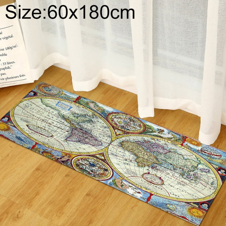 Weltkarte Teppiche Teppich Schlafzimmer Kinder Baby Spiel Krabbelmatte Memory Foam Teppich, 40x60cm, 40x120cm, 60x90cm, 60x180cm