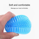 12 Stück Shampoo-Bürste Erwachsene Kopfhaut-Massagebürste weiche Gummi Badezimmer Shampoo-Kamm, Zufällige Farblieferung, Kopfhaut-Massagebürste