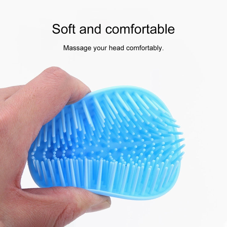 12 Stück Shampoo-Bürste Erwachsene Kopfhaut-Massagebürste weiche Gummi Badezimmer Shampoo-Kamm, Zufällige Farblieferung, Kopfhaut-Massagebürste