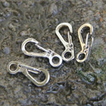 10 STÜCK SF Version Einfache Mini-Feder-Hänge-Schnalle Schlüsselanhänger-Schnalle, geeignet für Schirmseile bis 5mm