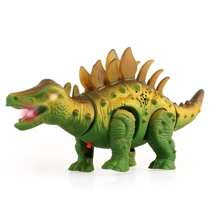 Simulation, leuchtend, mit Sound, elektrisch, universelles Dinosaurier-Modellspielzeug, Geschenk für Jungen