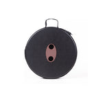 Tragbarer klappbarer Teleskop-Hocker aus Kunststoff für Outdoor, Camping, Angeln, Garten, 47cm (Schwarz), 47cm (Rot), 47cm (Gelb)