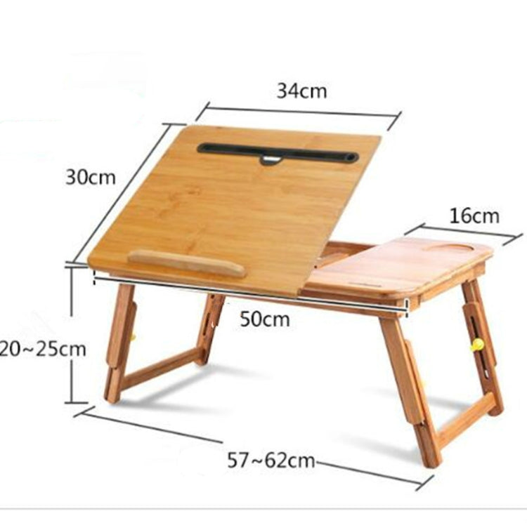Nanzhu Faltbarer Computertisch Bett Kartensteckplatz Laptop-Tisch Einfacher Fauler Hebetisch, Klein 50cm, Mittel 54cm, Groß 72cm