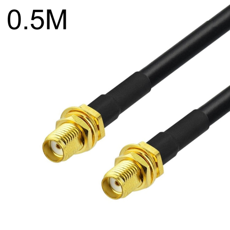 SMA Stecker zu SMA Stecker RG58 Koaxial Adapterkabel, SMA Buchse zu SMA Buchse 0,5m, SMA Buchse zu SMA Buchse 1m, SMA Buchse zu SMA Buchse 1,5m, SMA Buchse zu SMA Buchse 3m, SMA Buchse zu SMA Buchse 5m, SMA Buchse zu SMA Buchse 10m