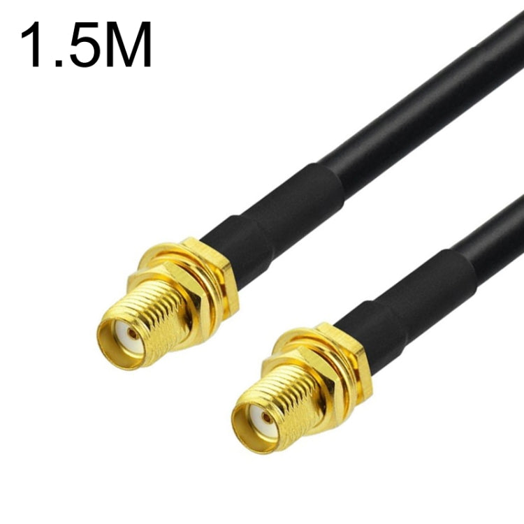 SMA Stecker zu SMA Stecker RG58 Koaxial Adapterkabel, SMA Buchse zu SMA Buchse 0,5m, SMA Buchse zu SMA Buchse 1m, SMA Buchse zu SMA Buchse 1,5m, SMA Buchse zu SMA Buchse 3m, SMA Buchse zu SMA Buchse 5m, SMA Buchse zu SMA Buchse 10m
