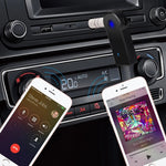 2-in-1 3,5mm AUX Metall Adapter + USB Auto Bluetooth 4.1 Kabelloser Bluetooth Empfänger Audio-Empfänger Konverter, Audio-Empfänger