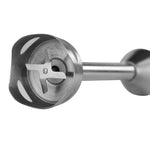 Multifunktionaler Stabmixer, abnehmbarer Handmixer, 5-Gang-Edelstahl-Pürierstab, CN-Stecker, Stabmixer