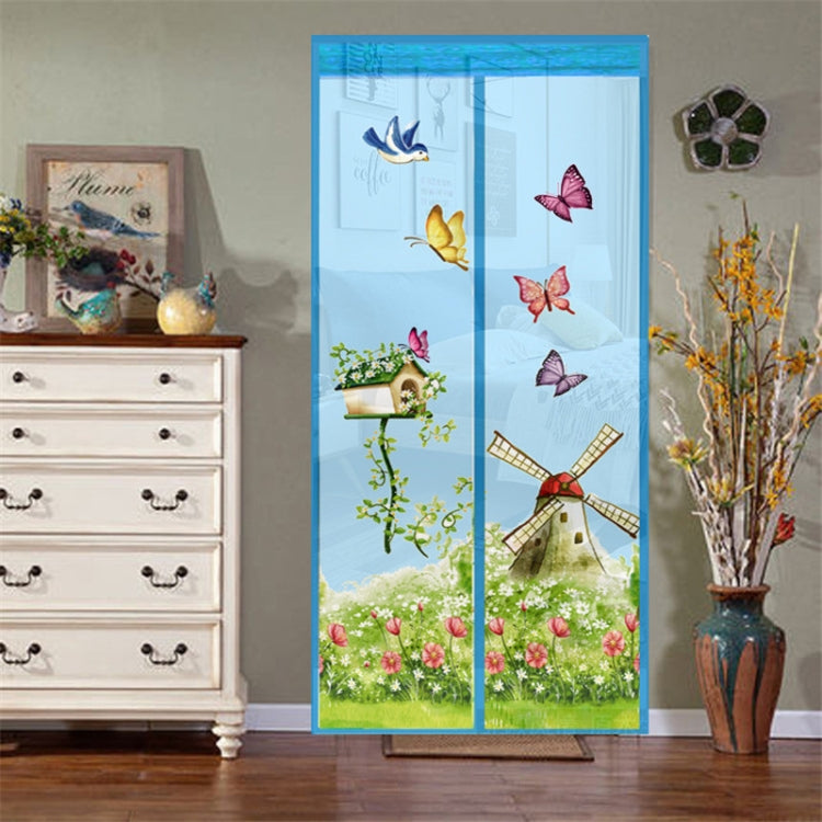 Magnetischer Fliegenvorhang Moskitonetz für Schlafzimmer, Küche, 90x210cm, 100x210cm